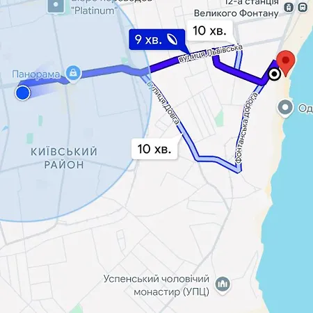 однокімнатна Odessa